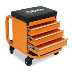 Beta Heavy Duty Creeper With Tool Chest