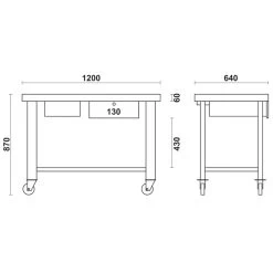 Beta Tear-Down Table