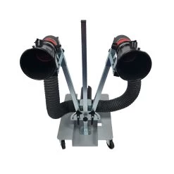 Exhaust Extraction Stand, Twin Cone -ProBike Outlet Store EX2 3 64768.1690300263