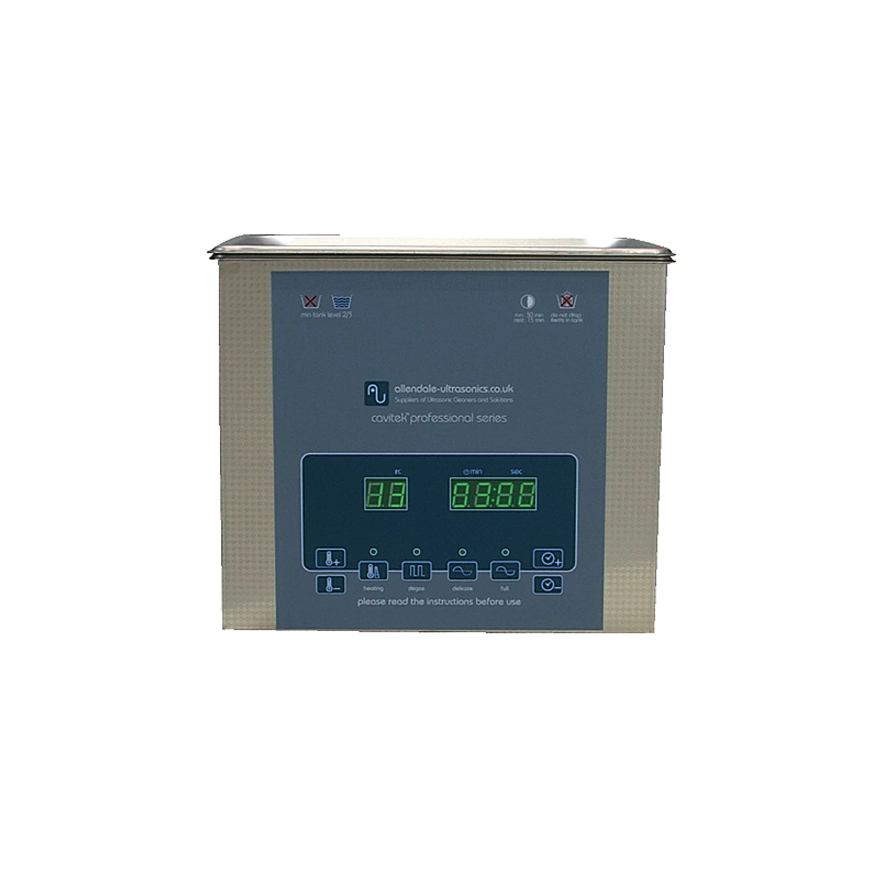 Digital Ultrasonic Cleaner With Lid And Basket, 3L 2 Digital Ultrasonic Cleaner With Lid And Basket, 3L - Image 2