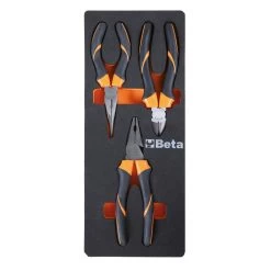 Beta Tools M134 - Pliers Set In Foam Module