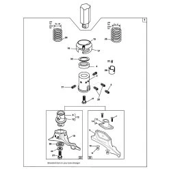 Quick-fit Demount Head Set For M500