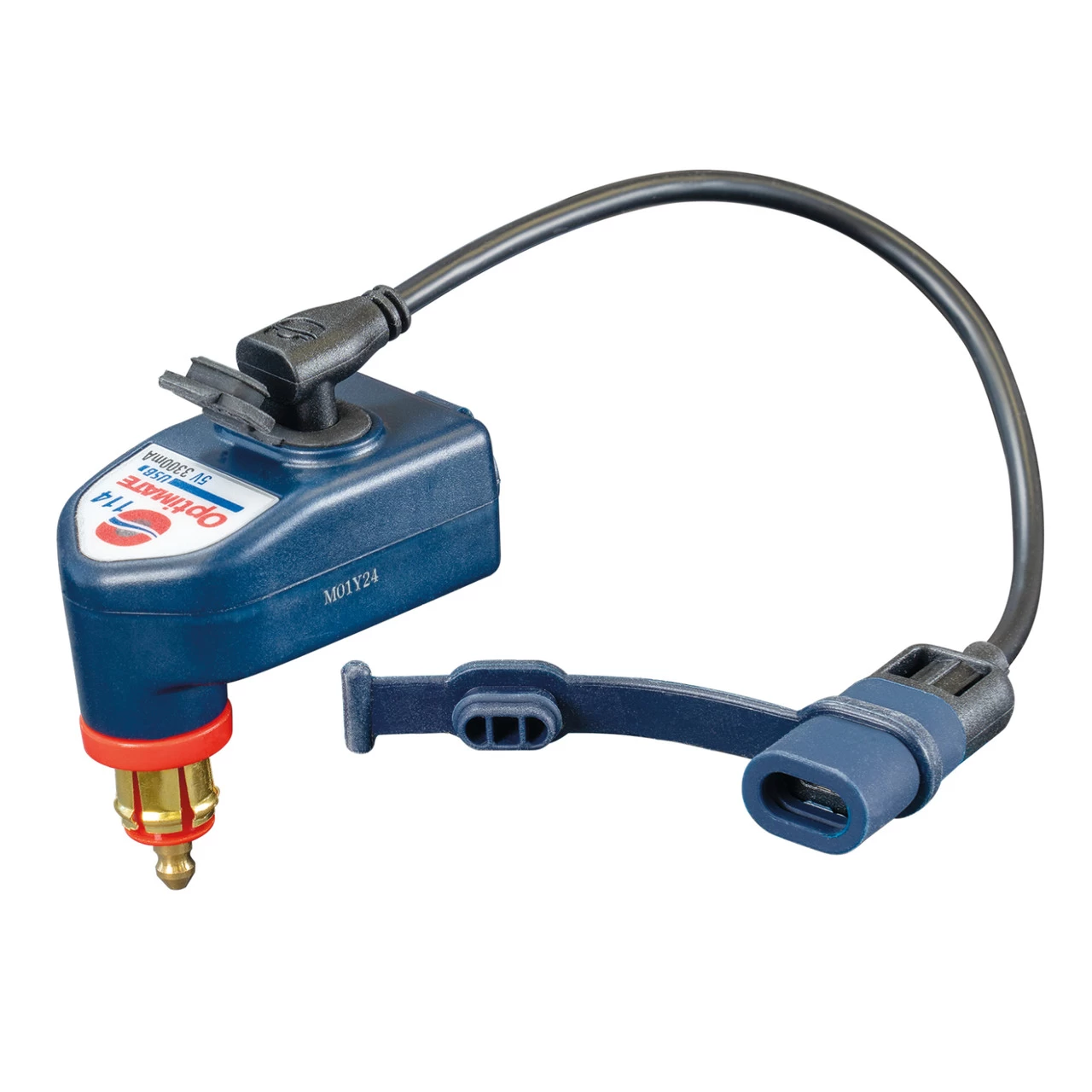 O114 Dual USB 90° DIN Plug 1 O114 Dual USB 90° DIN Plug