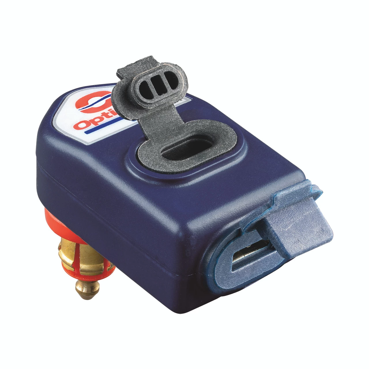 O114 Dual USB 90° DIN Plug 2 O114 Dual USB 90° DIN Plug - Image 2