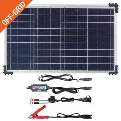 OptiMate Solar Duo 40W -ProBike Outlet Store OptiMate Solar Panel 40W Kit TM522 4D im1 orange corner 19705.1700230786