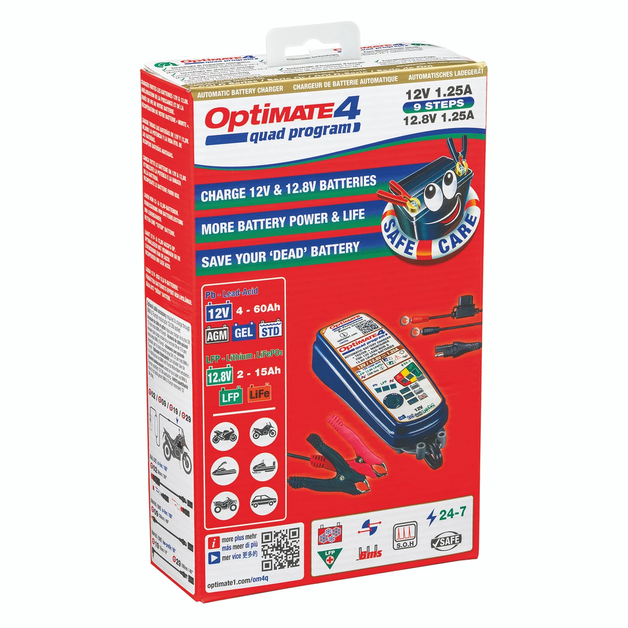 OptiMate 4 Quad Program 1 OptiMate 4 Quad Program