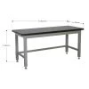 1.8m Static Workbench