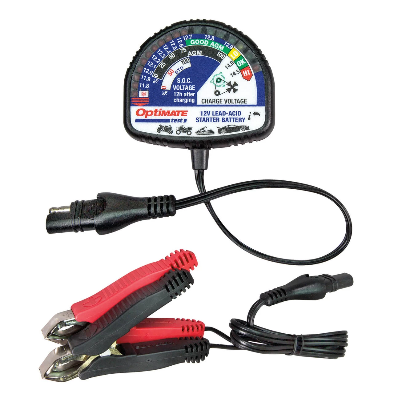 TS130 Optimate TEST - State Of Charge 12V 1 TS130 Optimate TEST - State Of Charge 12V